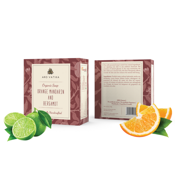 Organic Orange, Mandarin & Bergamot Soap (Herbal)