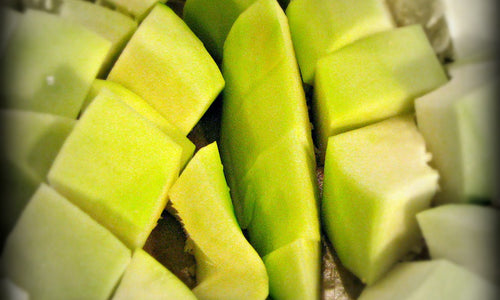 Organic Papaya Raw Cubed