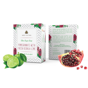 Pomegranate With Fresh Kerala Lime Soap