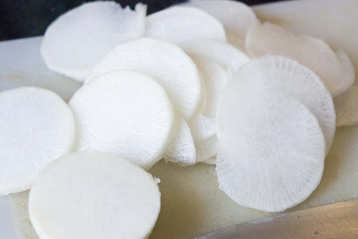 Organic Radish Sliced