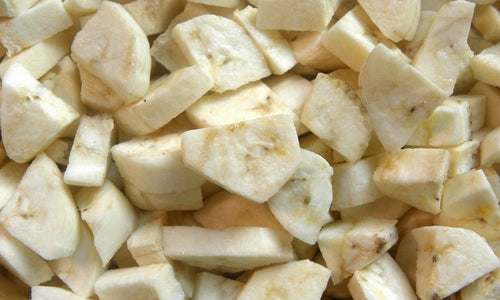 Organic Raw Banana Diced