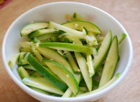 Organic Raw Mango Sliced With Skin