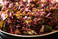 Organic Red Amaranth Leaves