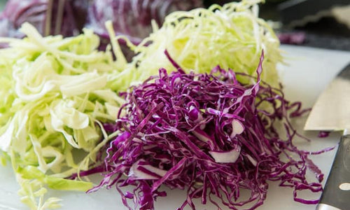 Organic Shredded Red & Green Cabbage