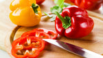 Organic Red Bell Pepper Sliced