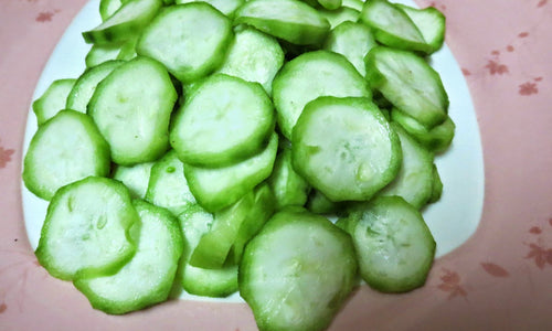 Organic Ridge Gourd Slices