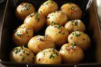 Organic Boiled Roasted Potatoes with Butter&Herbs