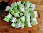 Organic Sponge Gourd Diced