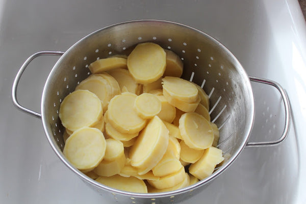 Organic Sweet Potato Sliced