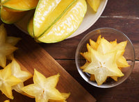 Organic star Fruit Slices