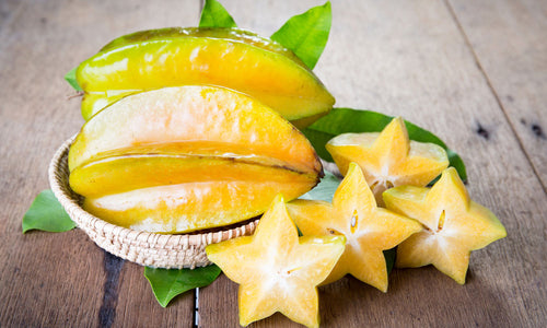 Organic star Fruit Slices