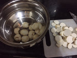 Organic Colocasia (Taro) Sliced-Raw