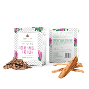Woody Sandal And Oud Soap