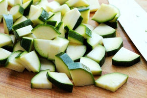 Organic Zucchini Green Chopped