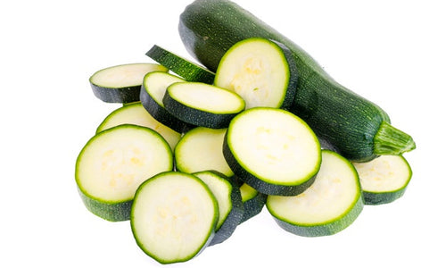 Organic Zucchini Green Sliced