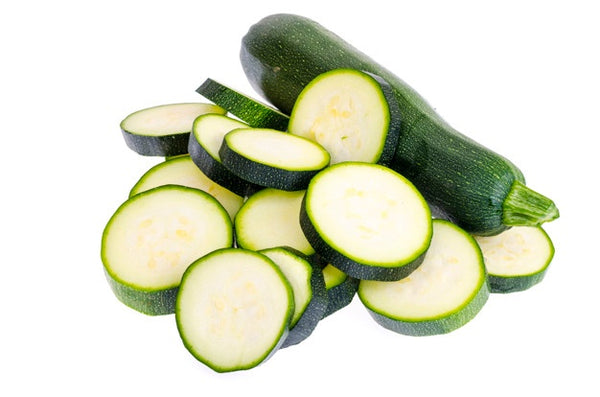 Organic Zucchini Green Sliced